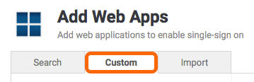Click Custom