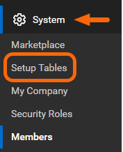 System > Members