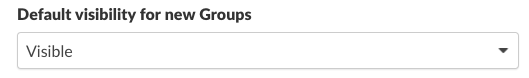 Setting the Default Contact Menu Behavior For New Groups