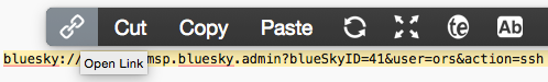 Open Link Using PopClip