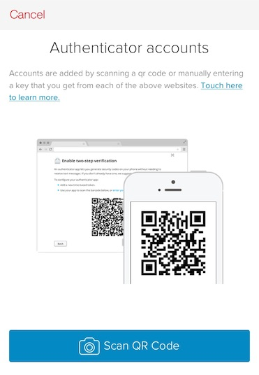 Scan QR Code Or Enter Key