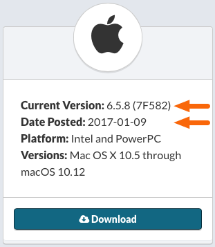 Mac Installer Version