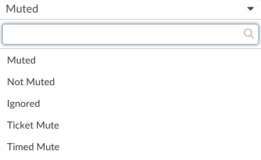 Search for Muted or Ignored Plugins