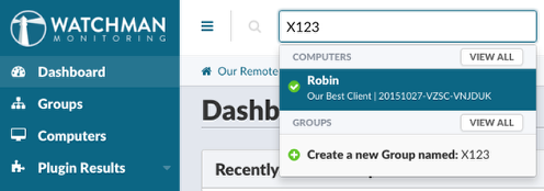 Searching for Asset IDs