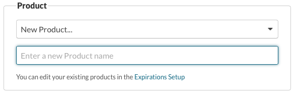 Add a New Product on the Fly