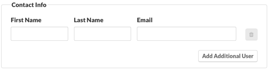 Contact info