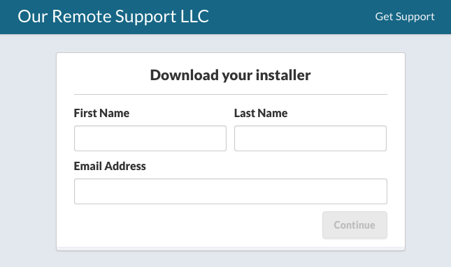 Hosted Auto-Enroll form