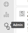 Click Admin Sprocket.