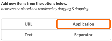 Add new item to Contact Menu: Application