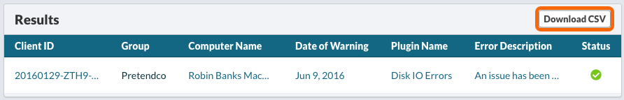 Dashboard - Alert History - Our Remote Support LLC