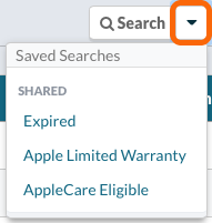 Saved Searches