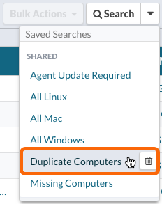 Duplicate Computers Saved Search