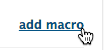 add macro
