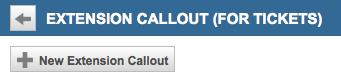New Extension Callout