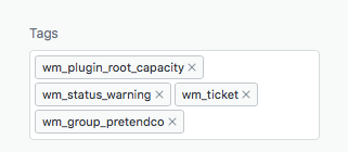 Ticket Tags - Plugin Tag