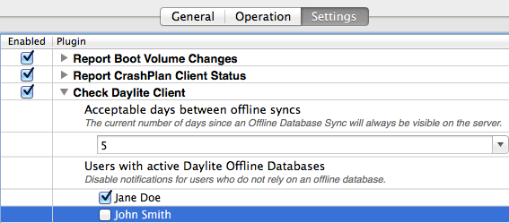 Preference Pane - Check Daylite Client settings