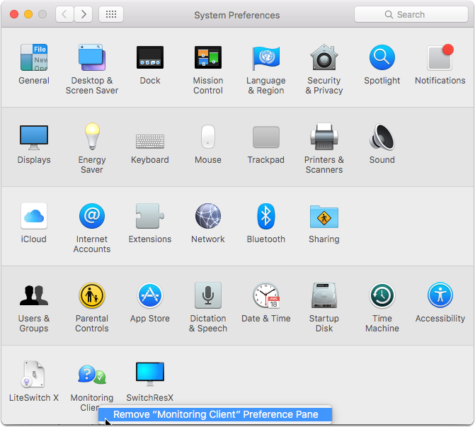 System Preferences
