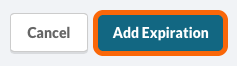 Add Expiration