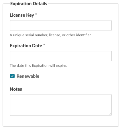 License Key
