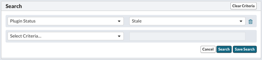 Plugin Results - Stale Plugin Results